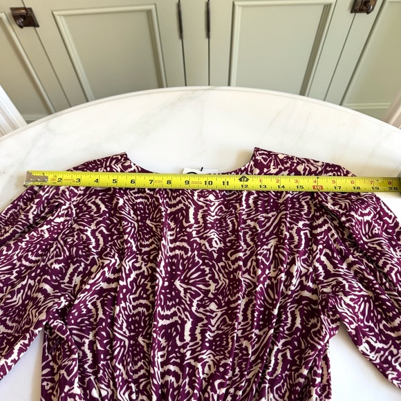 Ba&sh Loa Midi Dress Raisin Sz XS - Picture 9 of 11